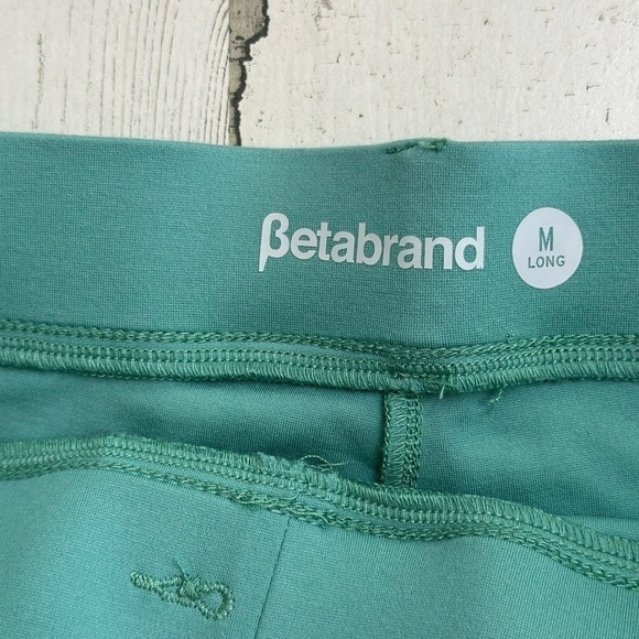 Betabrand Aqua Blue Legging Trouser M Long - Picture 2 of 5